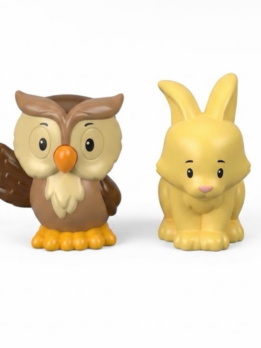 FISHER PRICE LITTLE PEOPLE OWL FORREST FRIENDS ANIMALS BUNNY KIDS TOYS MATTEL